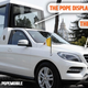 Illustration for article titled How To Make A Quick, Makeshift Popemobile